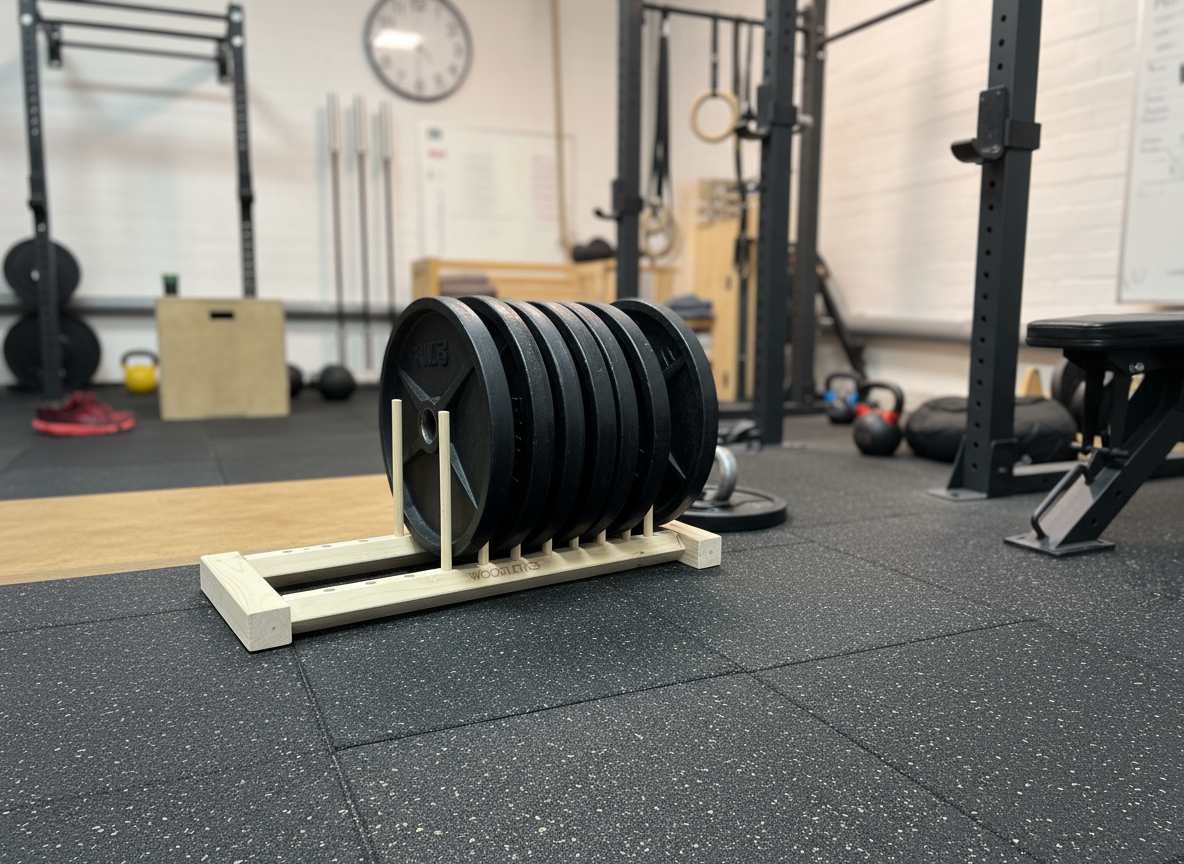 Hantelscheiben- & Bumperplate-Ständer – Bild 2