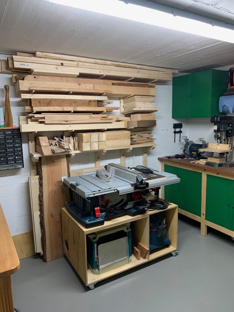 Fitnessgeräte aus Holz