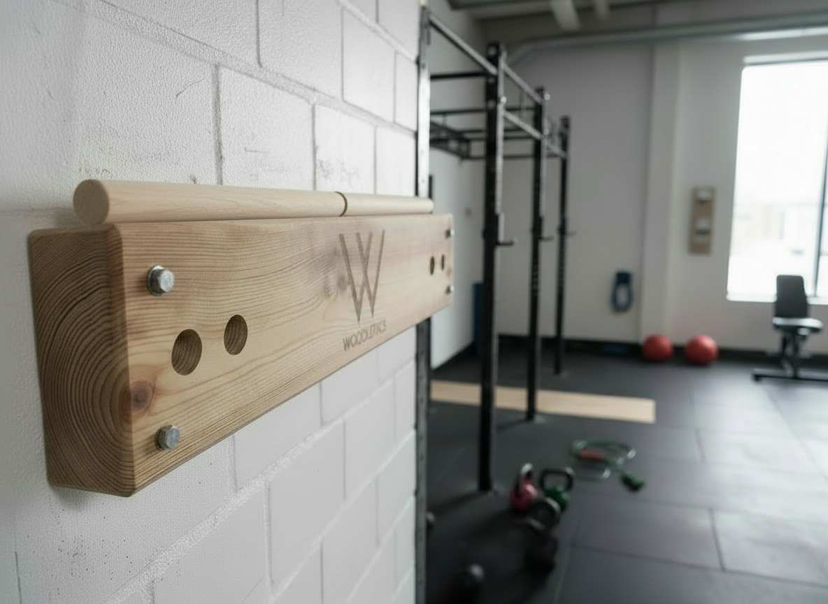 Dip Barren aus Holz zur Wandmontage – Bild 2