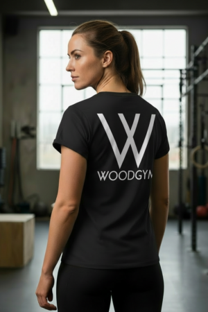 WoodGym - Womens Roll-Up T-Shirt