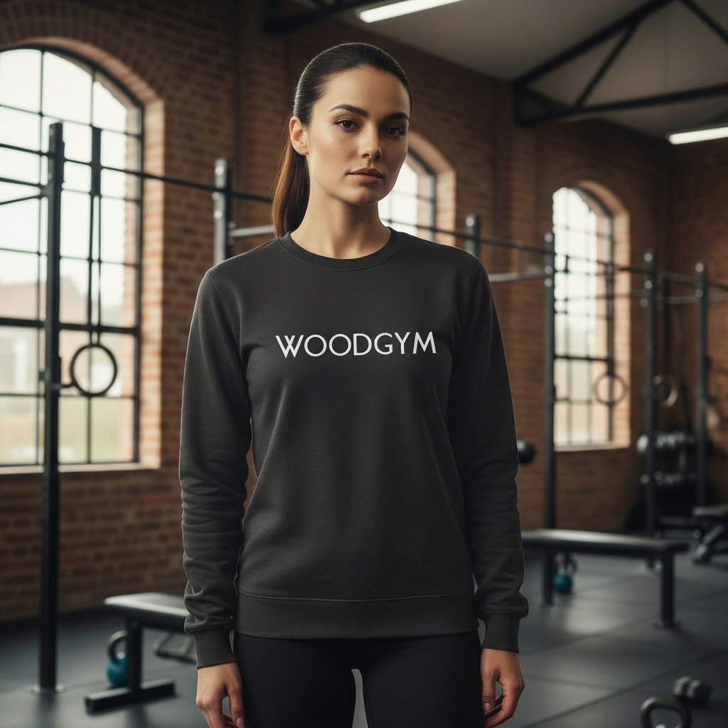 WoodGym - Premium Sweatshirt - Image 3