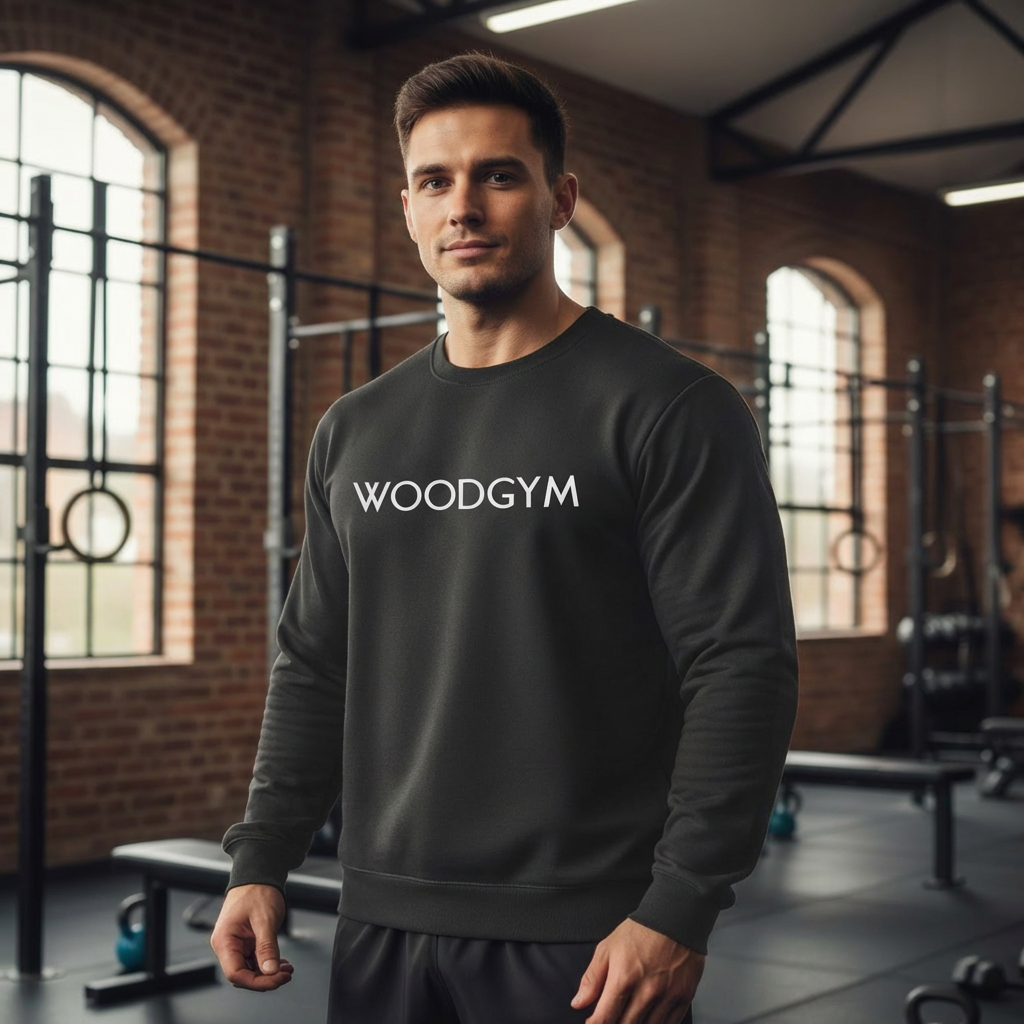 WoodGym - Premium Sweatshirt - Image 2