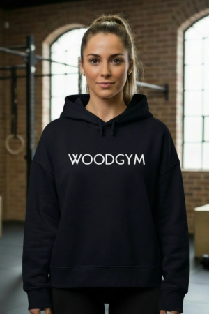 WoodGym - Womens Organic Boxcut Hoodie