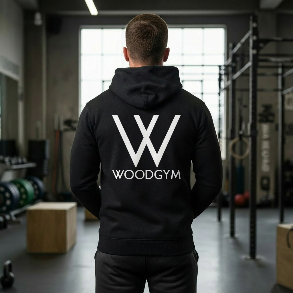 WoodGym - Premium Unisex Hoodie - Image 4